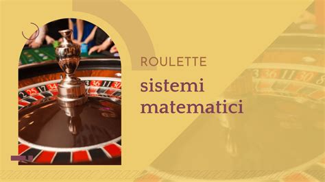 sistemi roulette|roulette sistema infallibile.